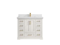 Boston 42 in. W x 22 in. D Single Sink Bathroom Vanity - photo 21