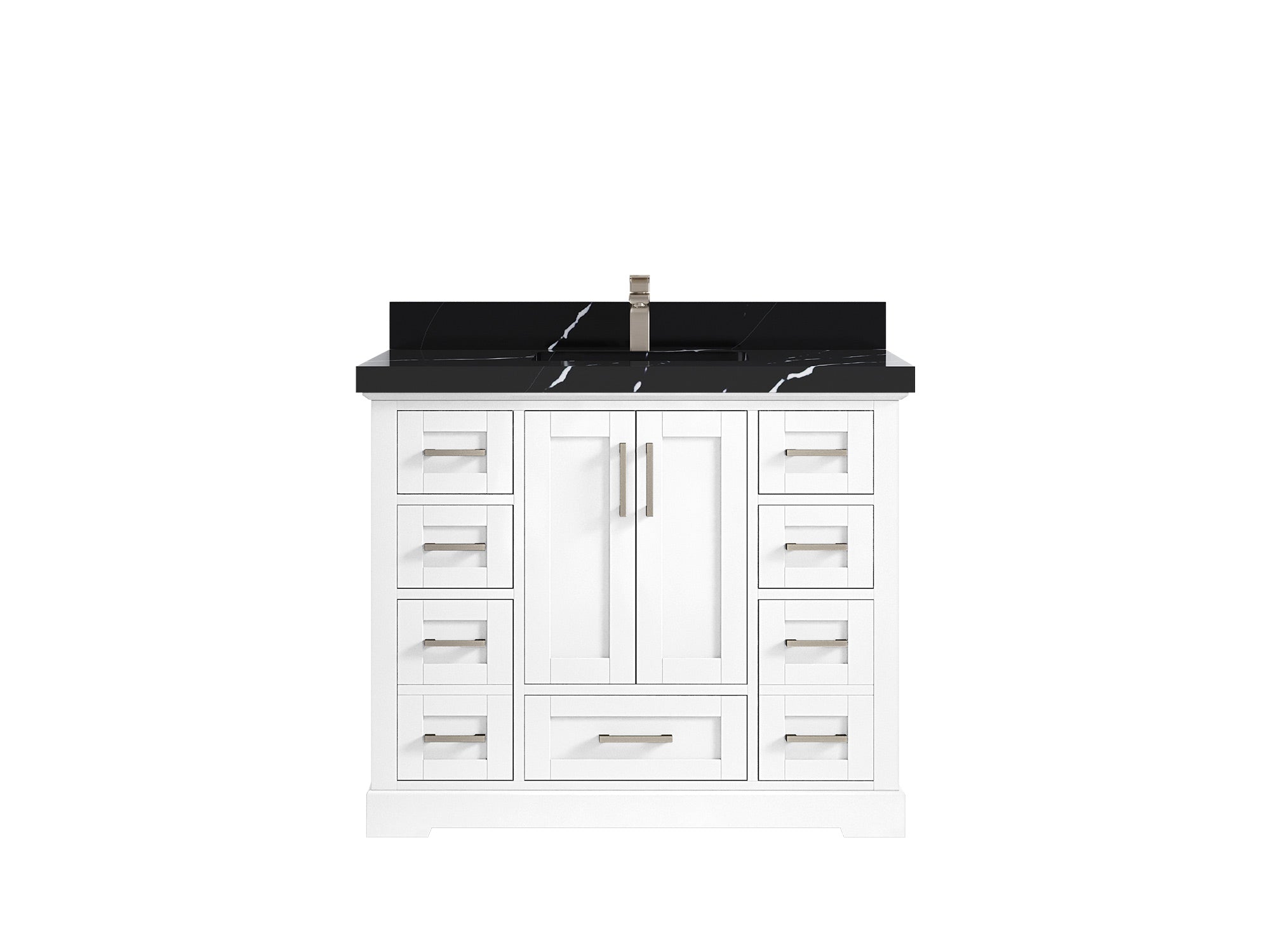 Boston 42 in. W x 22 in. D Single Sink Bathroom Vanity - Willow Bath and Vanity