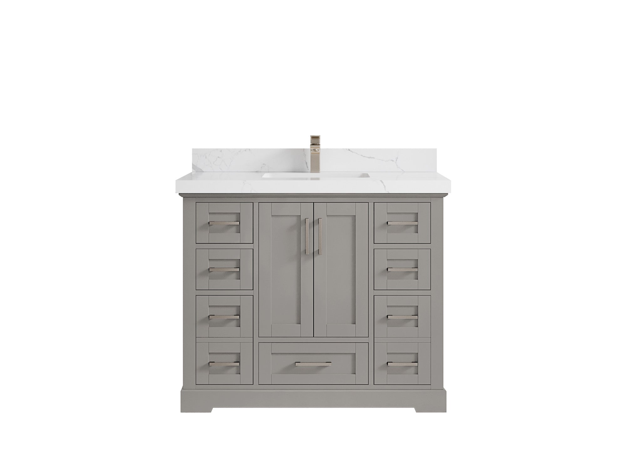 Boston 42 in. W x 22 in. D Single Sink Bathroom Vanity - Willow Bath and Vanity