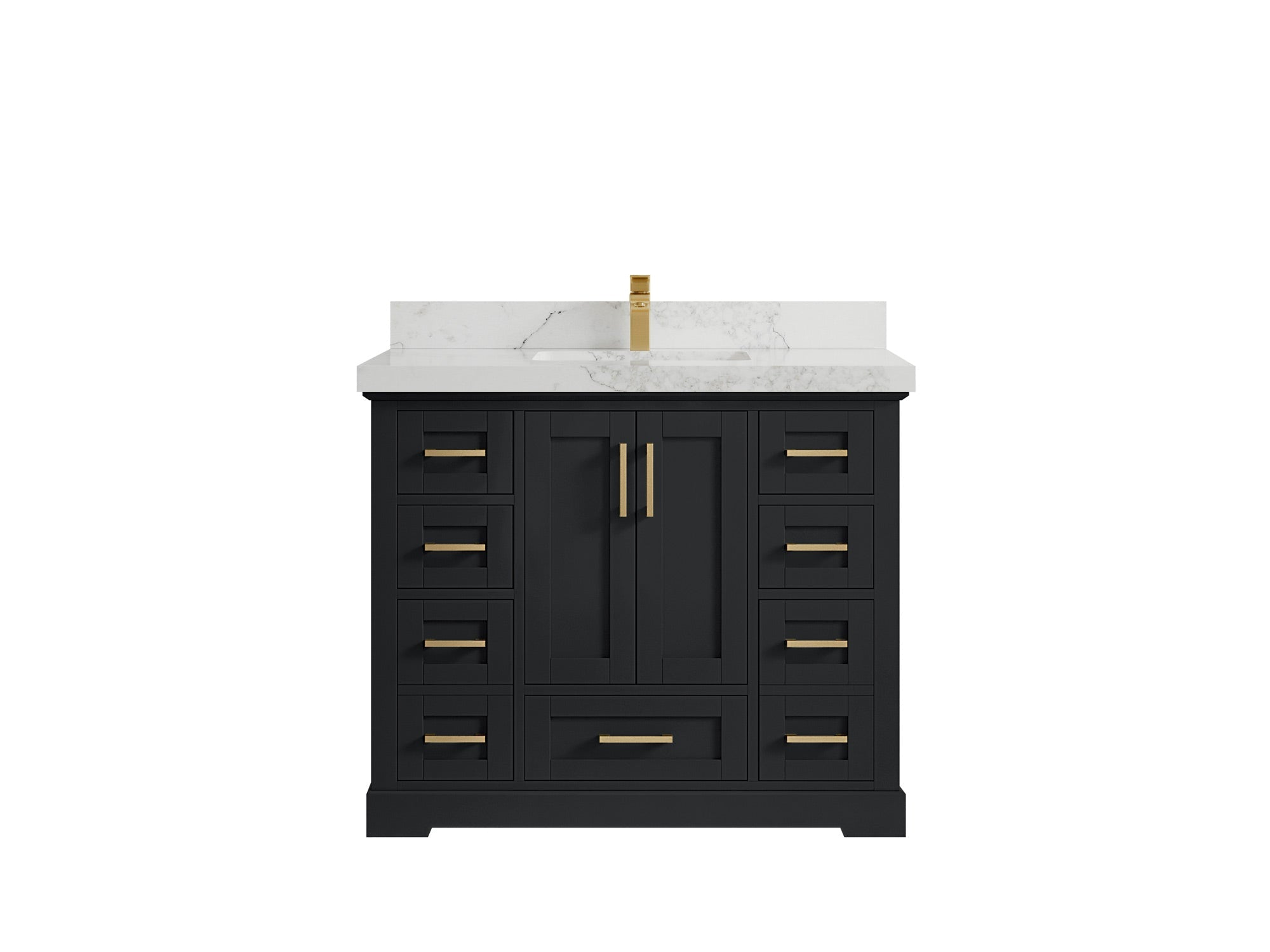 Boston 42 in. W x 22 in. D Single Sink Bathroom Vanity - Willow Bath and Vanity