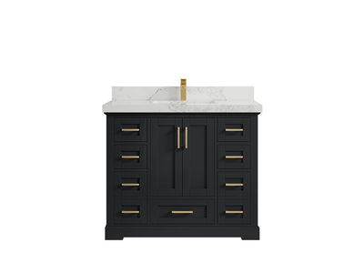 Boston 42 in. W x 22 in. D Single Sink Bathroom Vanity - Willow Bath and Vanity