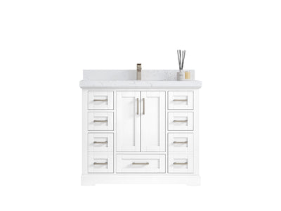 Boston 42 in. W x 22 in. D Single Sink Bathroom Vanity - Willow Bath and Vanity