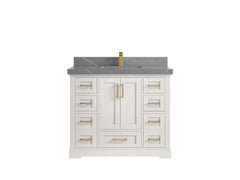 Boston 42 in. W x 22 in. D Single Sink Bathroom Vanity - photo 33