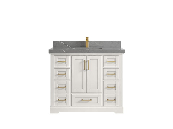Boston 42 in. W x 22 in. D Single Sink Bathroom Vanity - photo 33