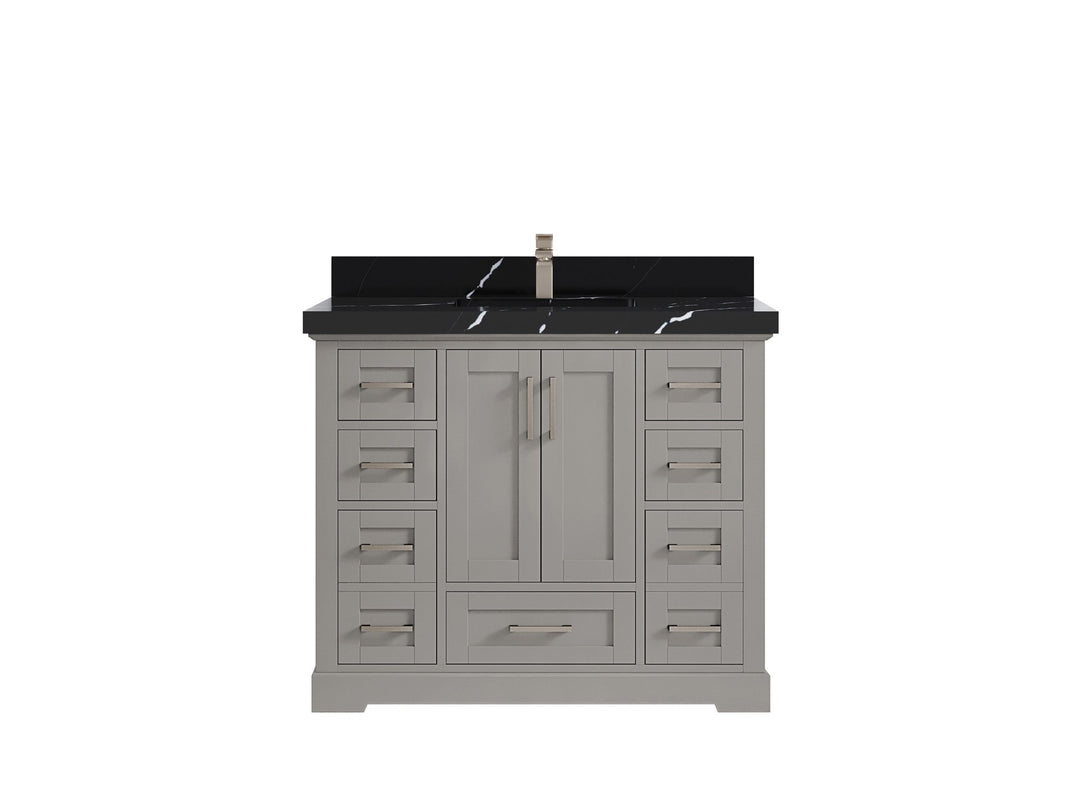 Boston 42 in. W x 22 in. D Single Sink Bathroom Vanity - Willow Bath and Vanity