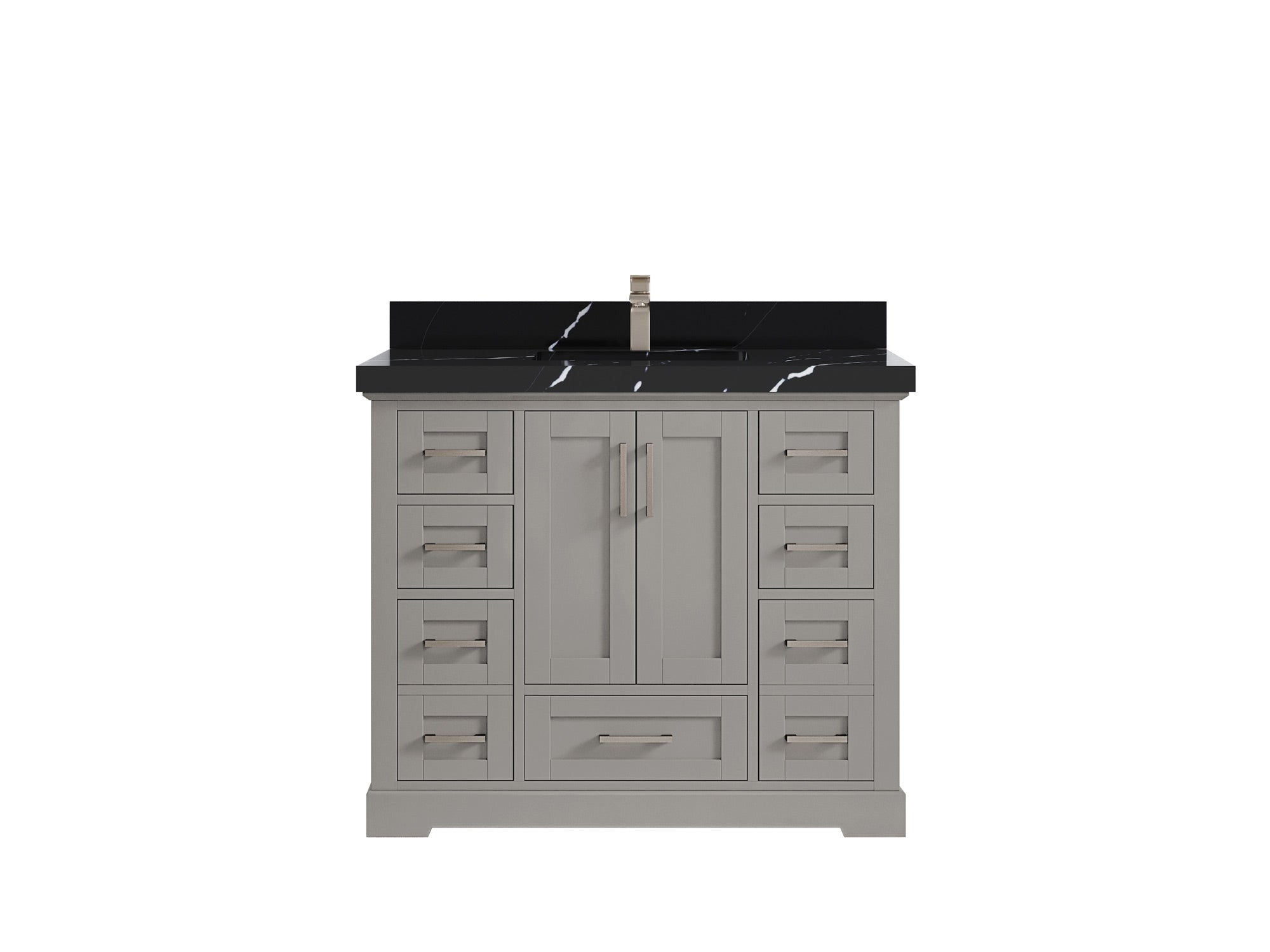 Boston 42 in. W x 22 in. D Single Sink Bathroom Vanity - Willow Bath and Vanity