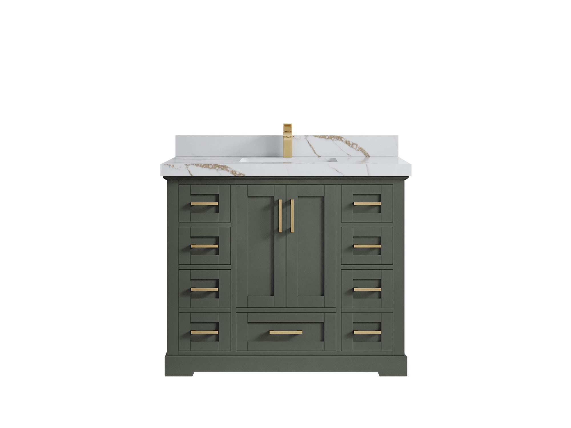 Boston 42 in. W x 22 in. D Single Sink Bathroom Vanity - Willow Bath and Vanity