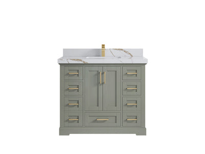 Boston 42 in. W x 22 in. D Single Sink Bathroom Vanity - Willow Bath and Vanity