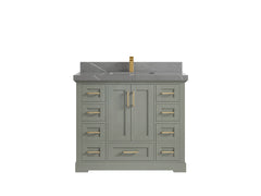 Boston 42 in. W x 22 in. D Single Sink Bathroom Vanity - photo 32