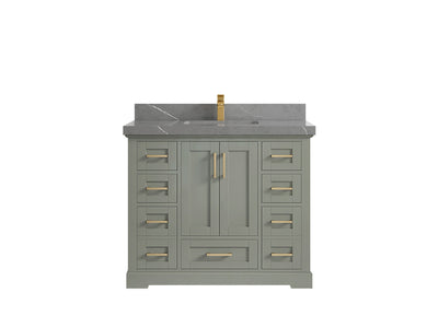 Boston 42 in. W x 22 in. D Single Sink Bathroom Vanity - Willow Bath and Vanity