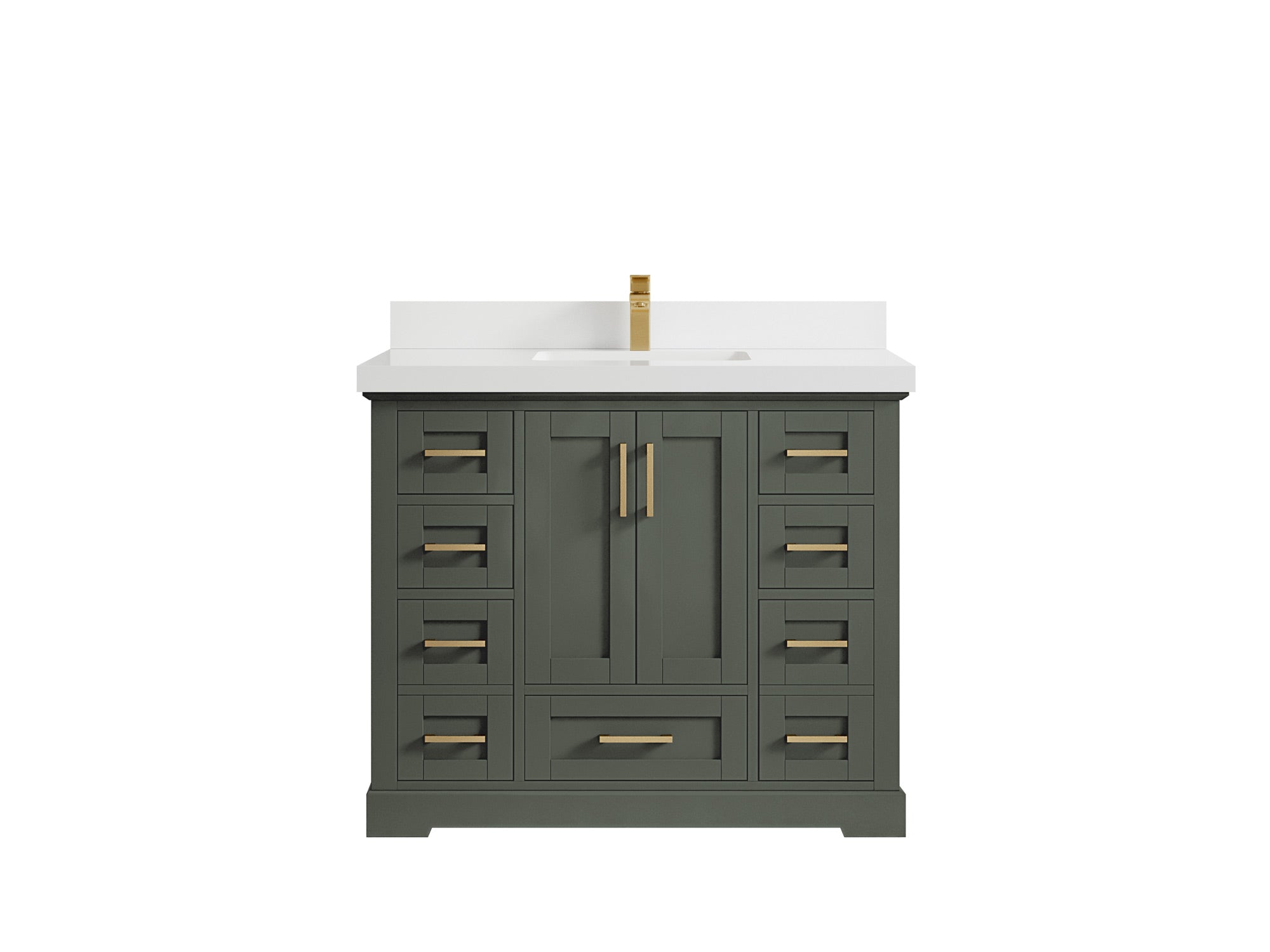 Boston 42 in. W x 22 in. D Single Sink Bathroom Vanity - Willow Bath and Vanity