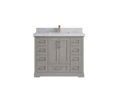 Boston 42 in. W x 22 in. D Single Sink Bathroom Vanity - Willow Bath and Vanity
