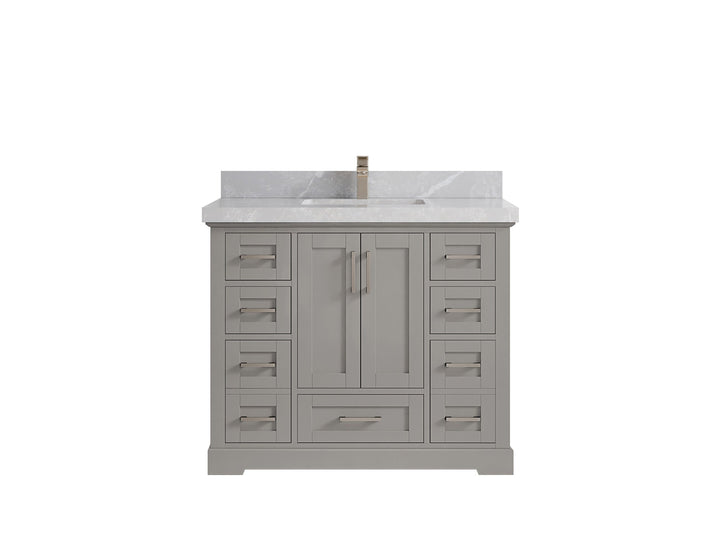 Boston 42 in. W x 22 in. D Single Sink Bathroom Vanity - photo 30