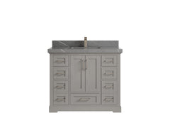 Boston 42 in. W x 22 in. D Single Sink Bathroom Vanity - photo 32