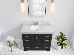 Boston 42 in. W x 22 in. D Single Sink Bathroom Vanity - photo 40