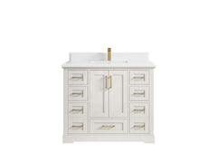 Boston 42 in. W x 22 in. D Single Sink Bathroom Vanity - photo 49