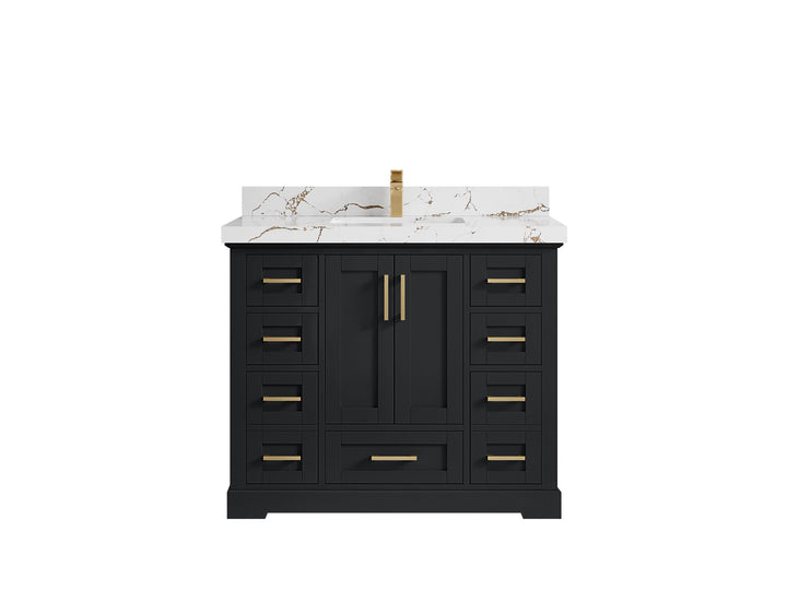 Boston 42 in. W x 22 in. D Single Sink Bathroom Vanity - photo 35