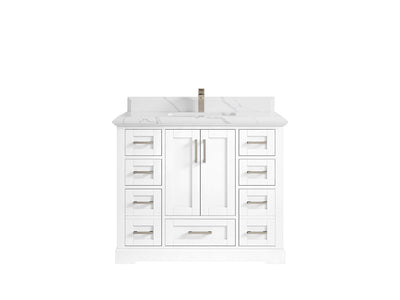 Boston 42 in. W x 22 in. D Single Sink Bathroom Vanity - Willow Bath and Vanity