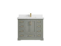 Boston 42 in. W x 22 in. D Single Sink Bathroom Vanity - photo 28