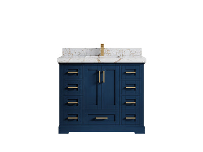 Boston 42 in. W x 22 in. D Single Sink Bathroom Vanity - Willow Bath and Vanity