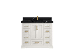 Boston 42 in. W x 22 in. D Single Sink Bathroom Vanity - photo 17