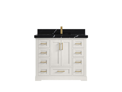 Boston 42 in. W x 22 in. D Single Sink Bathroom Vanity - Willow Bath and Vanity