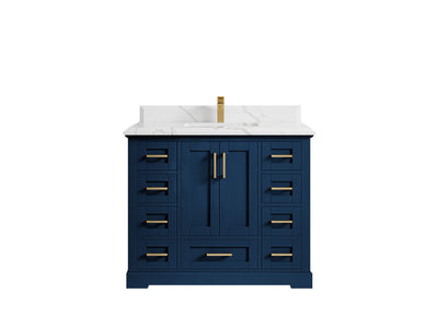 Boston 42 in. W x 22 in. D Single Sink Bathroom Vanity - Willow Bath and Vanity