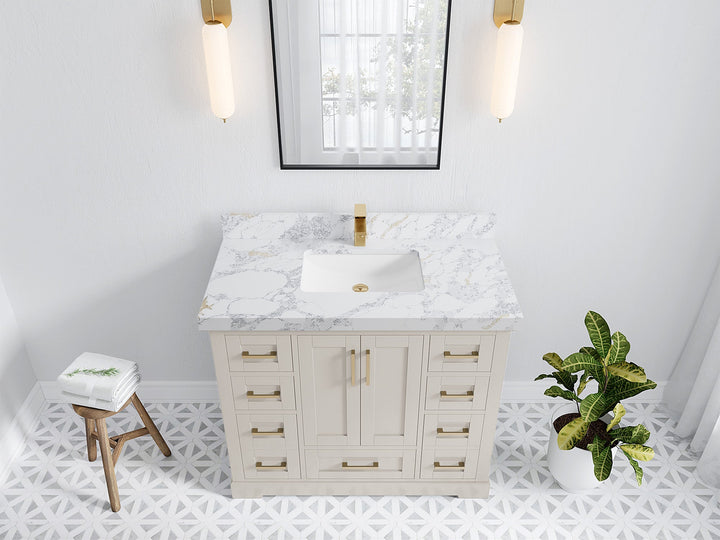 Boston 42 in. W x 22 in. D Single Sink Bathroom Vanity - photo 24