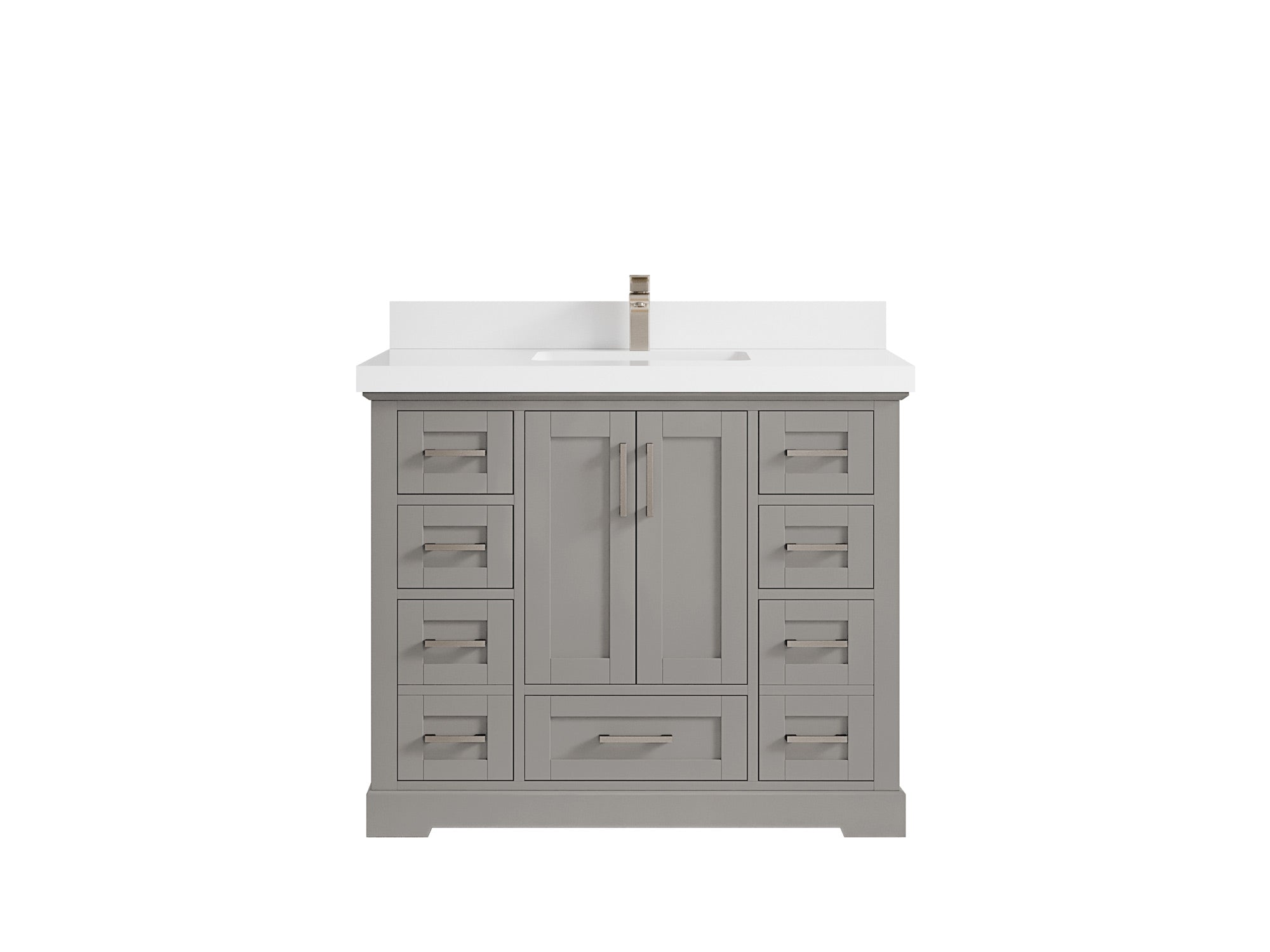 Boston 42 in. W x 22 in. D Single Sink Bathroom Vanity - Willow Bath and Vanity