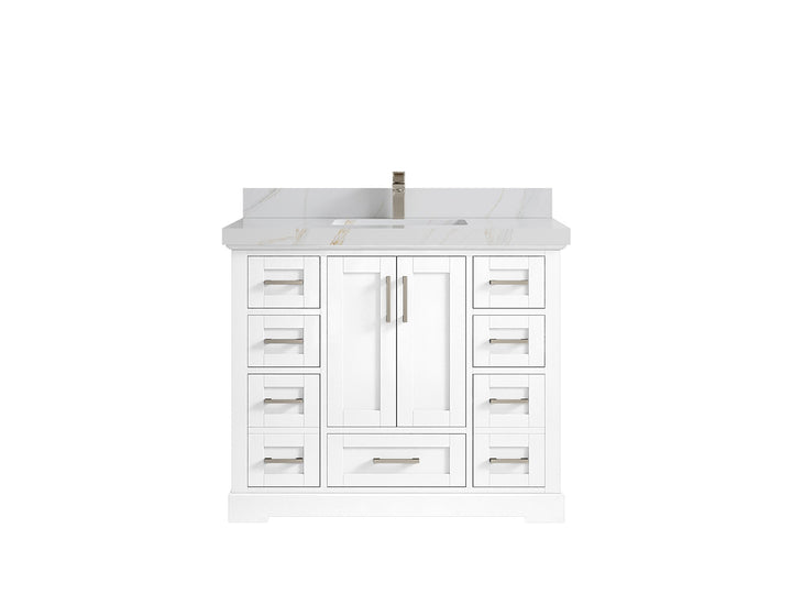 Boston 42 in. W x 22 in. D Single Sink Bathroom Vanity - photo 27