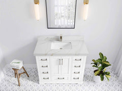 Boston 42 in. W x 22 in. D Single Sink Bathroom Vanity - photo 26