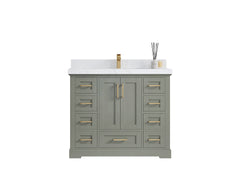 Boston 42 in. W x 22 in. D Single Sink Bathroom Vanity - photo 1