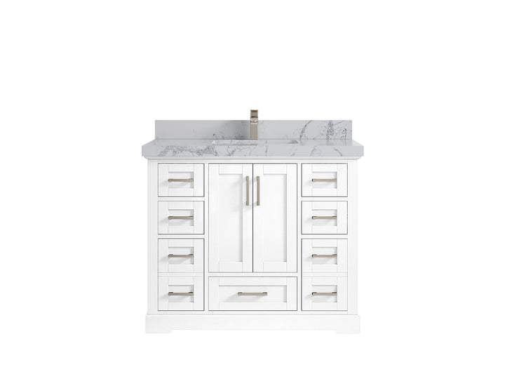Boston 42 in. W x 22 in. D Single Sink Bathroom Vanity - photo 41