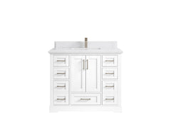Boston 42 in. W x 22 in. D Single Sink Bathroom Vanity - photo 47