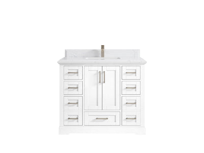 Boston 42 in. W x 22 in. D Single Sink Bathroom Vanity - Willow Bath and Vanity