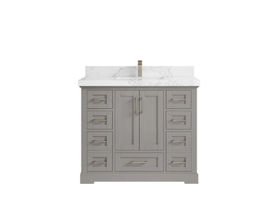 Boston 42 in. W x 22 in. D Single Sink Bathroom Vanity - Willow Bath and Vanity