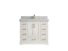 Boston 42 in. W x 22 in. D Single Sink Bathroom Vanity - photo 31