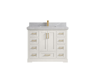 Boston 42 in. W x 22 in. D Single Sink Bathroom Vanity - Willow Bath and Vanity