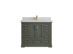 Boston 42 in. W x 22 in. D Single Sink Bathroom Vanity - photo 16