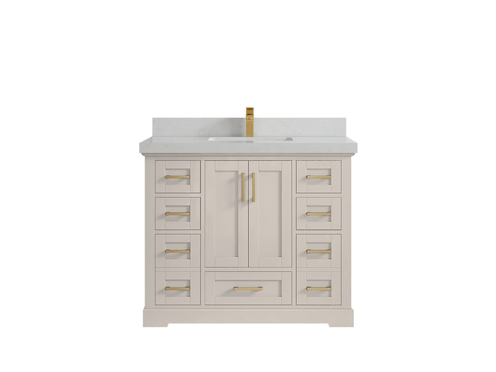 Boston 42 in. W x 22 in. D Single Sink Bathroom Vanity - photo 15