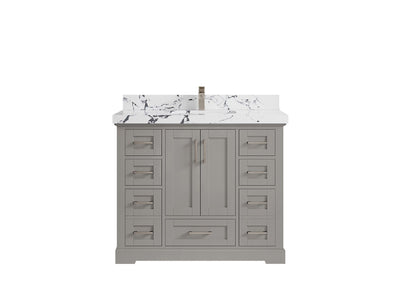 Boston 42 in. W x 22 in. D Single Sink Bathroom Vanity - Willow Bath and Vanity