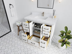 Boston 42 in. W x 22 in. D Single Sink Bathroom Vanity - photo 3
