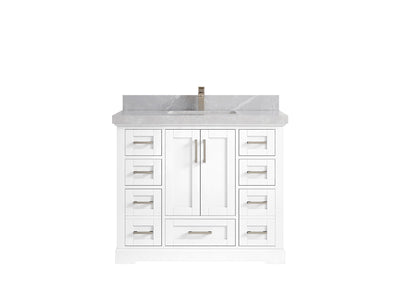Boston 42 in. W x 22 in. D Single Sink Bathroom Vanity - Willow Bath and Vanity