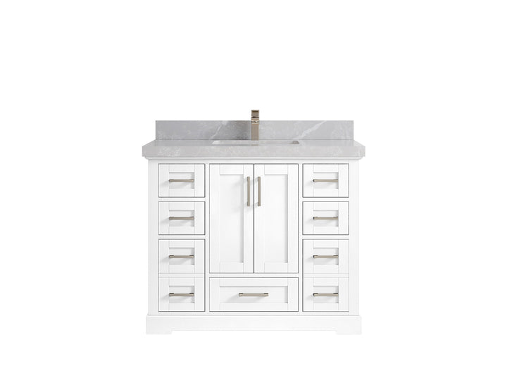Boston 42 in. W x 22 in. D Single Sink Bathroom Vanity - photo 31
