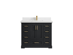 Boston 42 in. W x 22 in. D Single Sink Bathroom Vanity - photo 29