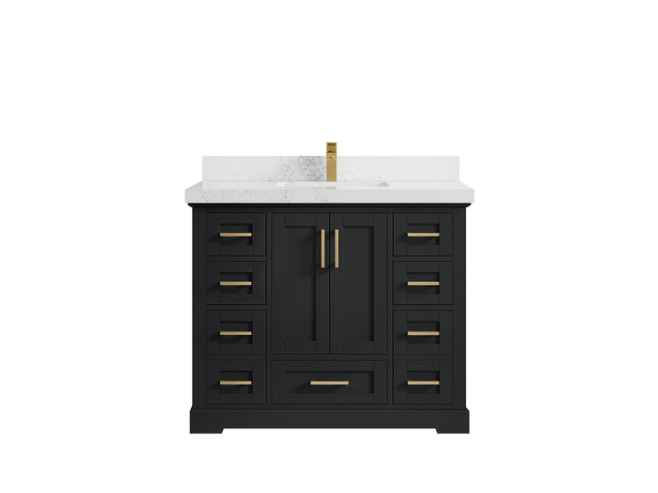Boston 42 in. W x 22 in. D Single Sink Bathroom Vanity - photo 29