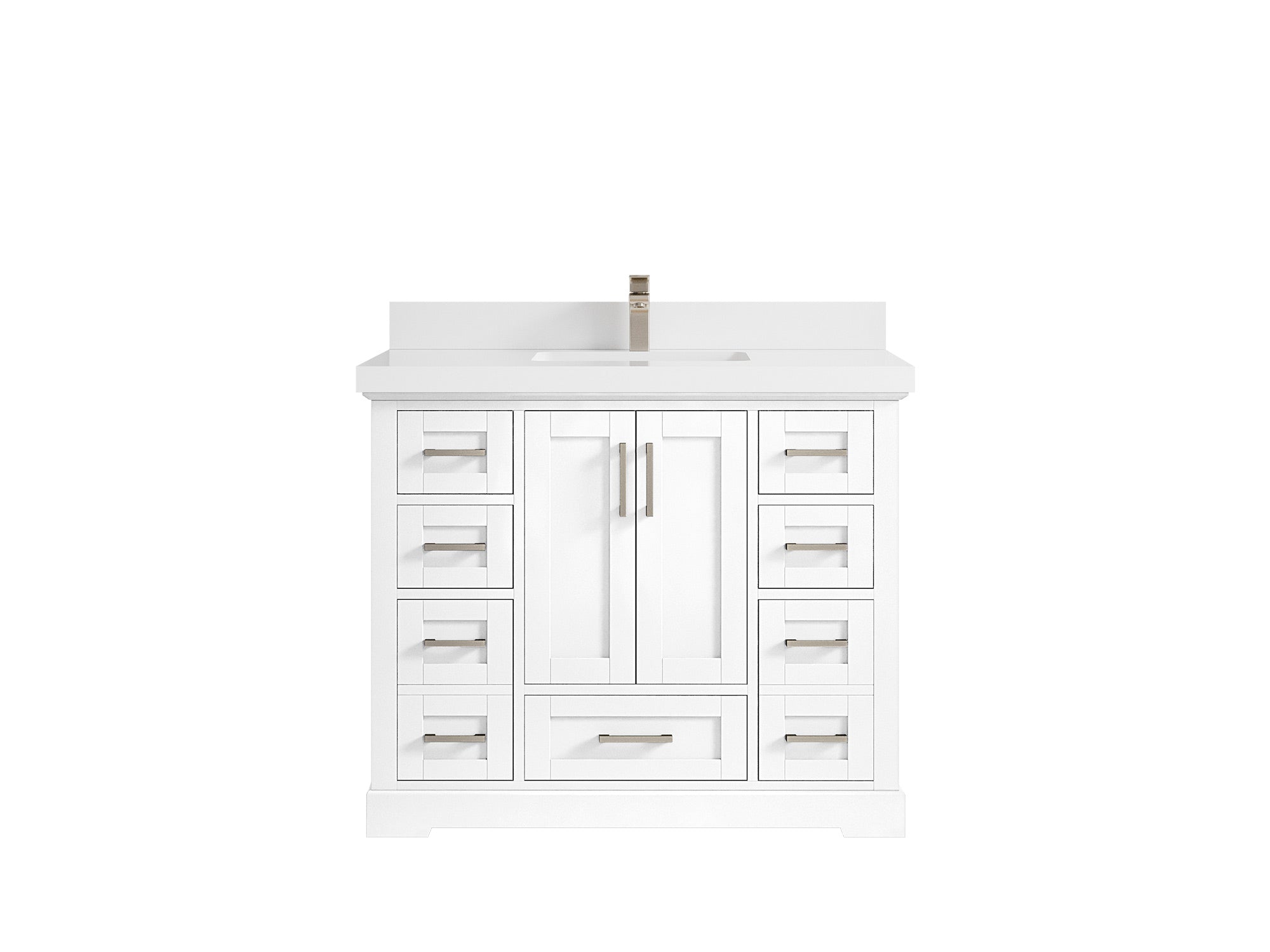 Boston 42 in. W x 22 in. D Single Sink Bathroom Vanity - Willow Bath and Vanity