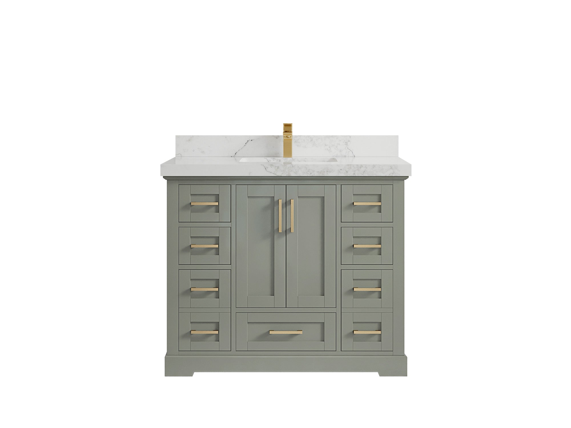 Boston 42 in. W x 22 in. D Single Sink Bathroom Vanity - Willow Bath and Vanity