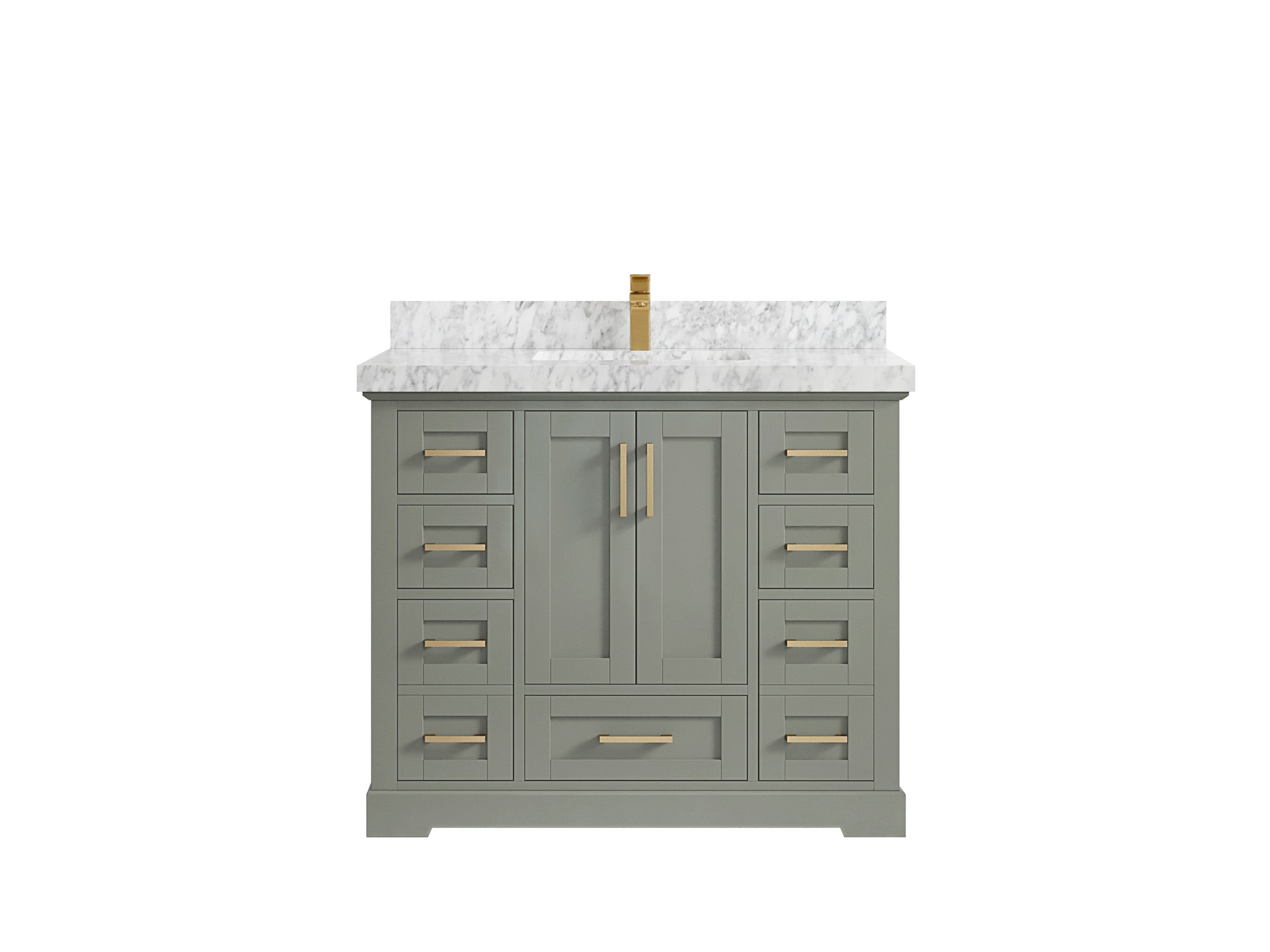 Boston 42 in. W x 22 in. D Single Sink Bathroom Vanity - Willow Bath and Vanity