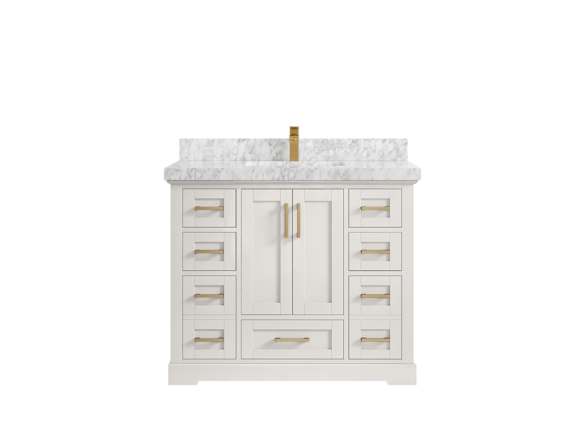 Boston 42 in. W x 22 in. D Single Sink Bathroom Vanity - Willow Bath and Vanity